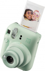 Fujifilm INSTAX Mini 12 blixtkamera, mintgrön