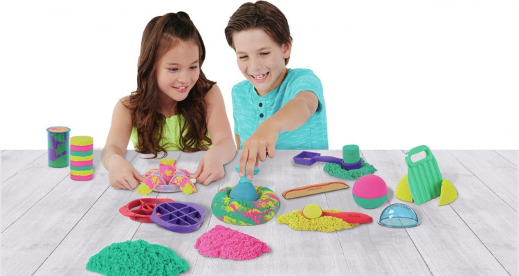 Kinetic Sand Ultimate Sandisfying - lekset