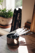 Heirol mätkoppar 4 st, stål