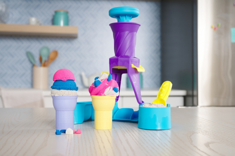 Kinetic Sand Soft Serve Station - lekset för glass