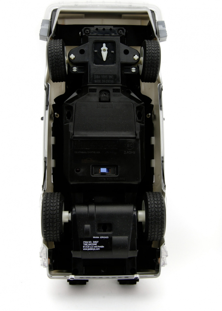 Jada Tillbaka till framtiden RC Time Machine radiostyrd bil, 1:16