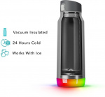 HidrateSpark PRO Chug Vattenflaska, 0,95 L, silver