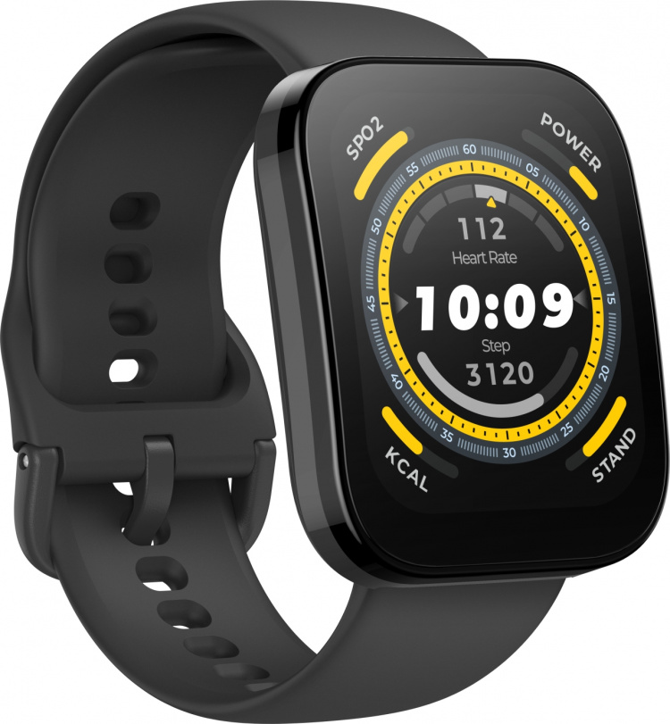 Amazfit Bip 5 smartklocka, 46 mm, svart