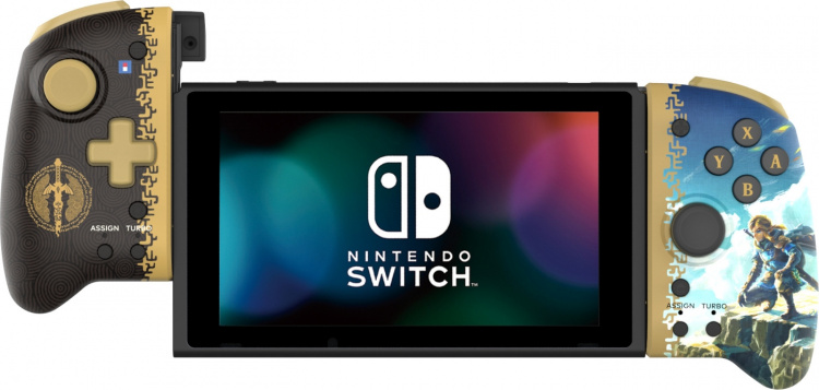 HORI Split Pad Pro - The Legend of Zelda: Tears of the Kingdom spelkontroll, Switch / Switch OLED HORI Split Pad Pro - The Legend of Zelda: Tears of the Kingdom spelkontroll, Switch / Switch OLED