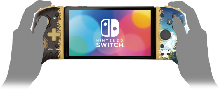 HORI Split Pad Pro - The Legend of Zelda: Tears of the Kingdom spelkontroll, Switch / Switch OLED HORI Split Pad Pro - The Legend of Zelda: Tears of the Kingdom spelkontroll, Switch / Switch OLED