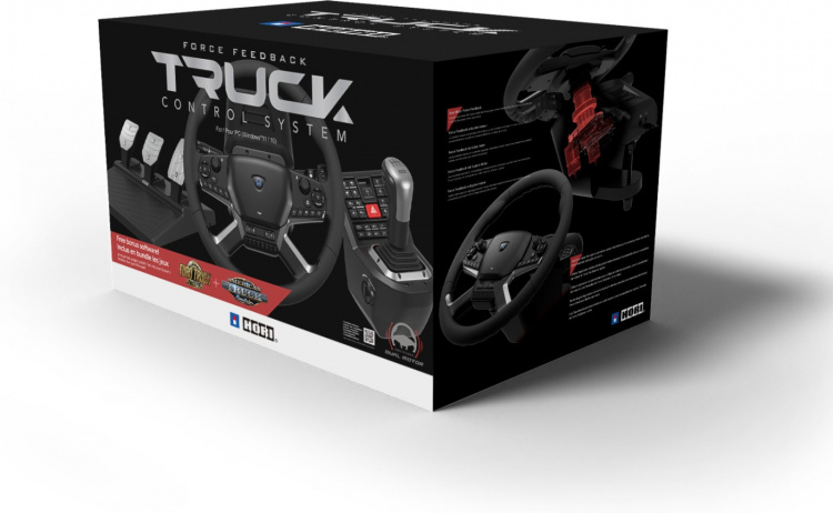HORI Force Feedback Truck Control System, PC HORI Force Feedback Truck Control System, PC