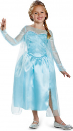 Disguise Frozen Elsa Klassisk dräkt, 5-6 år, 99-123 cm