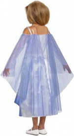 Disguise Snödrottning Frozen Elsa Klassisk dräkt, 7-8 år, 124-135 cm