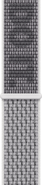 Apple Watch 41 mm Summit Vit/Svart Nike Sport Loop Armband (MPHV3)