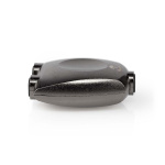 Nedis TosLink Adapter | TosLink Hona | 2x TosLink Hona | Splitter | Aluminium | Grått Med Metall | 1 st. | Låda