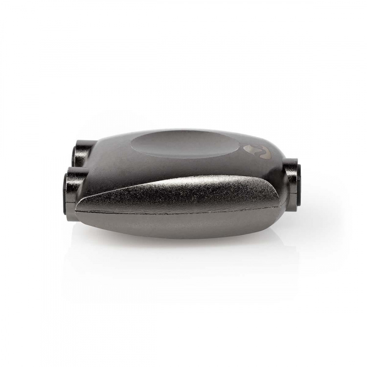 Nedis TosLink Adapter | TosLink Hona | 2x TosLink Hona | Splitter | Aluminium | Grått Med Metall | 1 st. | Låda