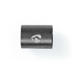 Nedis TosLink Adapter | TosLink Hona | TosLink Hona | Rak | Metall | Grått Med Metall | 1 st. | Låda