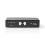 Nedis VGA switch | 2-Port port(s) | Maximal upplösning: 2560x1600 | 500 mHz