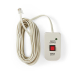 Nedis Power Inverter Fjärrkontroll | 5.00 m | RJ10 | Vit