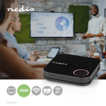 Nedis Trådlös HDMI™ Mottagare | Wi-Fi | 2400 MHz | 30.0 m (siktlinje) | 4K@60Hz | 0.04 Gbps | PVC | Svart Nedis Trådlös HDMI™ Mottagare | Wi-Fi | 2400 MHz | 30.0 m (siktlinje) | 4K@60Hz | 0.04 Gbps | PVC | Svart