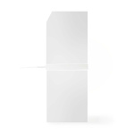 Nedis Universalt Staplings Kit för tvättmaskin och torktumlare | Utdragbar hylla | Vit