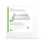 Nedis Universalt Staplings Kit för tvättmaskin och torktumlare | Utdragbar hylla | Vit