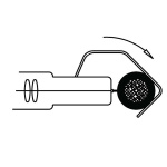 Piergiacomi Kabelavdragare med justerbart invändigt blad för Ø 8-28mm kablar