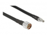 DeLOCK Antenna Cable N plug >RP-SMA plug CFD400 LLC400 1 m low loss DeLOCK Antenna Cable N plug >RP-SMA plug CFD400 LLC400 1 m low loss