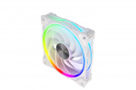 Akasa White LED Premium Cooling Fan with Addressable RGB - 120mm Akasa White LED Premium Cooling Fan with Addressable RGB - 120mm