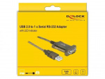 DeLOCK Adapter USB 2.0 Type-A > 1 x Serial DB9 RS-232
