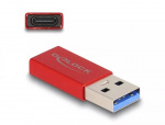 DeLOCK USB 10 Gbps USB Type-A male to USB Type-C active female red DeLOCK USB 10 Gbps USB Type-A male to USB Type-C active female red