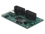 DeLOCK Mini PCIe-omvandlare till 2 x SATA med RAID DeLOCK Mini PCIe-omvandlare till 2 x SATA med RAID
