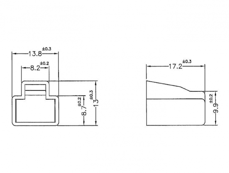 DeLOCK Dust Cover for RJ45 plug 10 pieces transparent