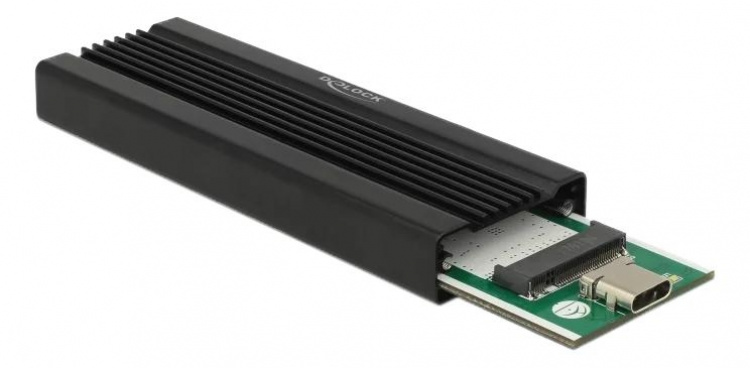 DeLOCK External Enc. M.2 NVMe PCIe SSD SuperSpeed USB 10Gbps USB