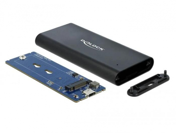 DeLOCK External Enclosure for M.2 NVMe PCIe SSD with SuperSpeed USB DeLOCK External Enclosure for M.2 NVMe PCIe SSD with SuperSpeed USB