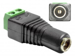 DeLOCK Adapter DC 5.5 x 2.1 mm female > Terminal Block 2 pin DeLOCK Adapter DC 5.5 x 2.1 mm female > Terminal Block 2 pin