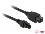 DeLOCK Micro Fit 3.0 4 pin Extension Cable male > female 30 cm