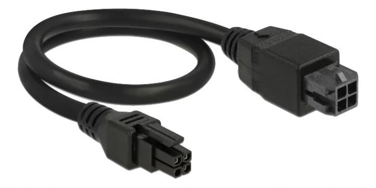 DeLOCK Micro Fit 3.0 4 pin Extension Cable male > female 30 cm