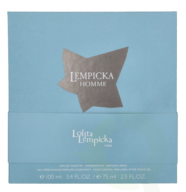 Lolita Lempicka Homme Giftset 175 ml Edt Spray 100ml/After Shave Gel 75ml