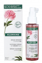 Klorane SOS Serum With Peony 100 ml Sensitive And Irritated Scalp