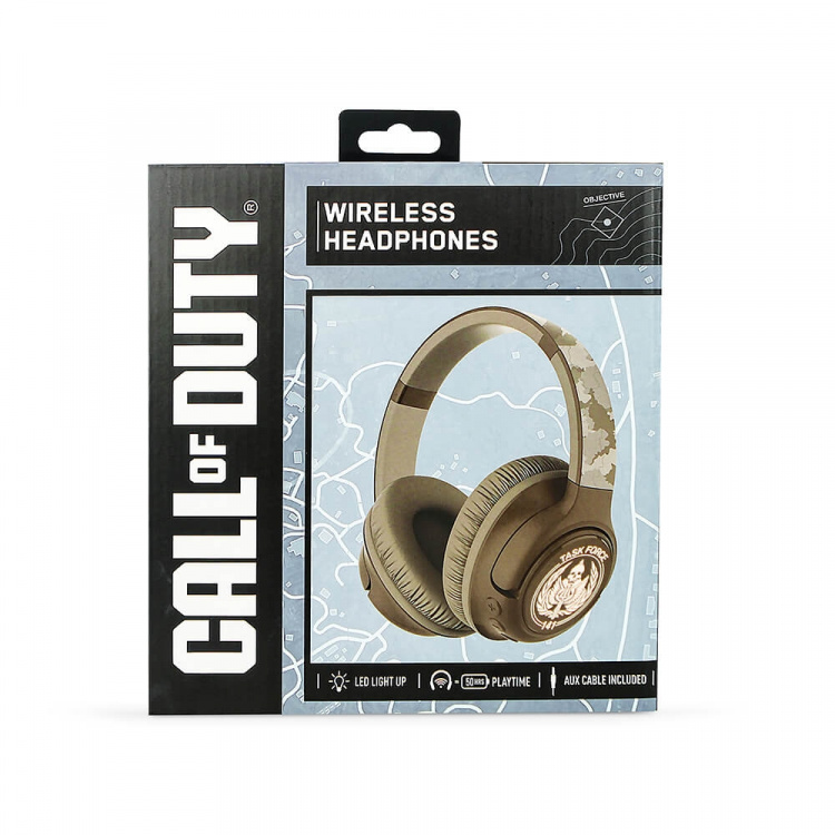 CALL OF DUTY Hörlur Over-Ear Trådlös Led Camo COD CALL OF DUTY Hörlur Over-Ear Trådlös Led Camo COD