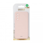 Onsala Mobilskal med Silikonkänsla Chalk Pink - Samsung A55 5G