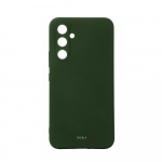 Onsala Mobilskal med Silikonkänsla Olive Green - Samsung A55 5G