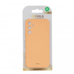 Onsala Mobilskal med Silikonkänsla Apricot - Samsung A35 5G