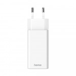 Hama Miniladdare USB-C + USB-A Qualcomm 3.0 38W Vit Hama Miniladdare USB-C + USB-A Qualcomm 3.0 38W Vit