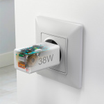 Hama Miniladdare USB-C + USB-A Qualcomm 3.0 38W Vit Hama Miniladdare USB-C + USB-A Qualcomm 3.0 38W Vit