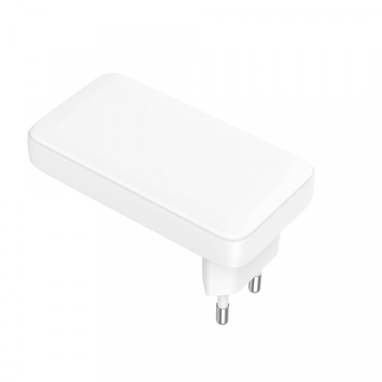 Gear Laddare 220V 1xUSB-C+1xUSB-A PD/PPS 36W+QC 18W GaN Vit Gear Laddare 220V 1xUSB-C+1xUSB-A PD/PPS 36W+QC 18W GaN Vit