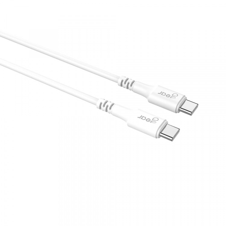 Gear Laddare 220V 1xUSB-C Vit PD/PPS 30W + Kabel USB-C till USB-C Gear Laddare 220V 1xUSB-C Vit PD/PPS 30W + Kabel USB-C till USB-C