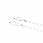 Gear Laddkabel USB-C till Lightning 0.5m Vit MFI C94 Gear Laddkabel USB-C till Lightning 0.5m Vit MFI C94