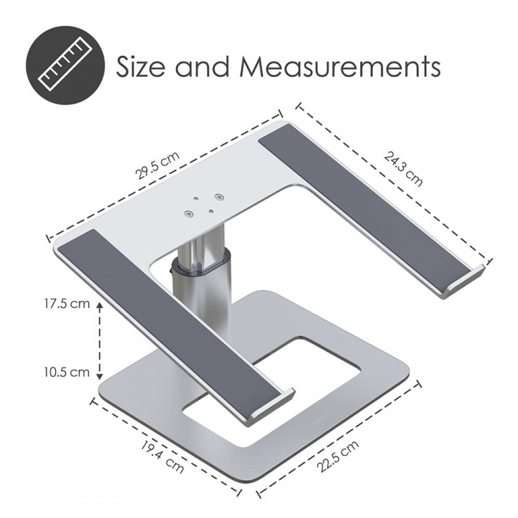 Desire2 Vertikalt Justerbart Ställ Bärbar Dator