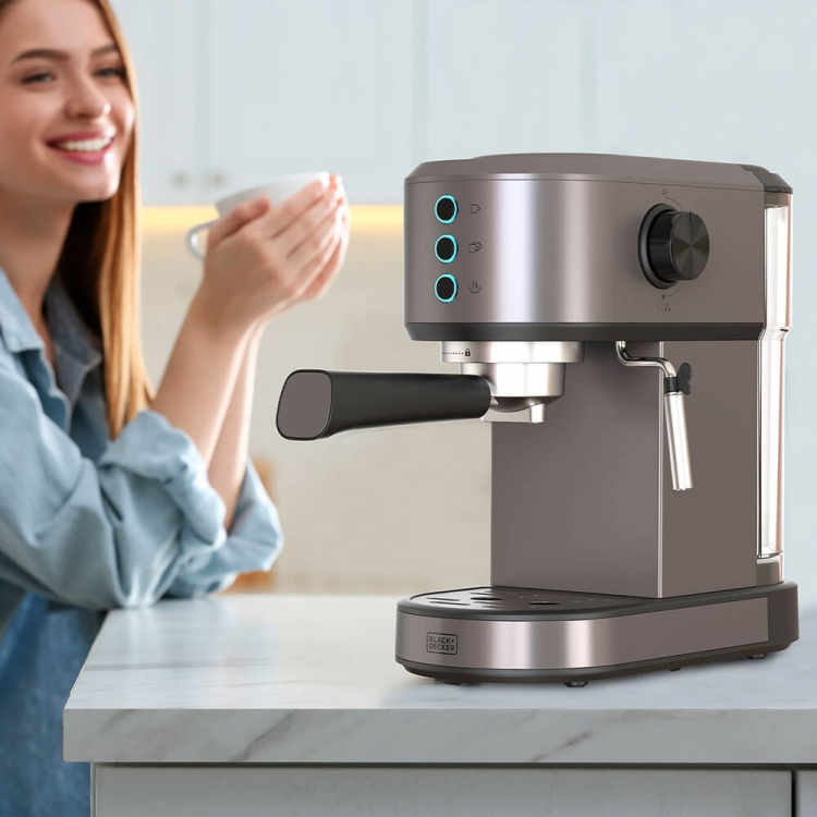 BLACK+DECKER Espressomaskin 20 Bar BLACK+DECKER Espressomaskin 20 Bar