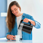 BLACK+DECKER Vattenkokare Glas Svart 1,7L