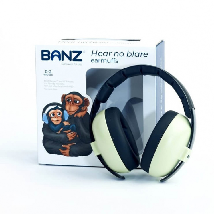 BANZ Hörselskydd Baby Leaf Green BANZ Hörselskydd Baby Leaf Green
