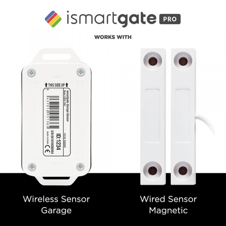 ISMARTGATE Garageöppnare Pro 3 Portar v2.0
