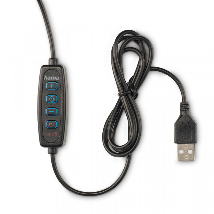 Hama Portabel Mini Fotostudio ToGo LED-Ringljus